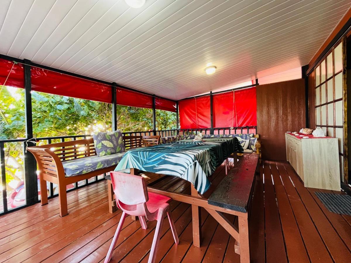 Moorea Temae Bungalow Lory Bord De Mer Екстериор снимка